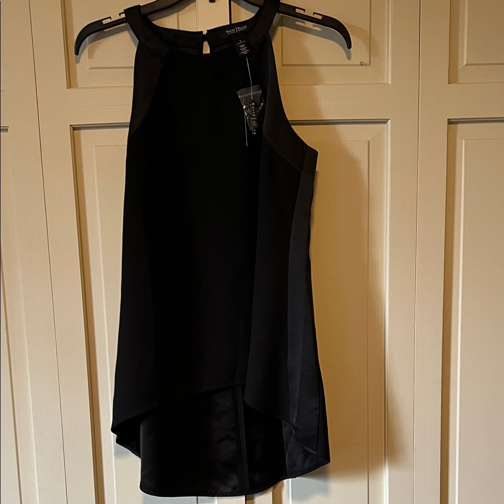 White House Black Market Elegant Black Top